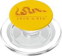 Vintage Stati Uniti Ben Franklin 1754 Join or Die Snake PopSockets PopGrip per MagSafe