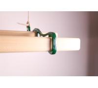Vintage Stendibiancheria Cremagliera Soffitto da Parete 5 X IN Legno Asticelle X