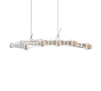 Vintage Stendibiancheria Cremagliera Soffitto da Parete 5 X IN Legno Asticelle X