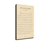 Vintage Storybook Canvas Wall Art Classic Childrens Book Illustration Whimsical Nursery Decor for Kids Room Playroom Bedroom(Framed,12X18inch(30X45cm))