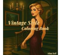 Vintage Style Coloring Book