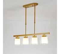 Vintage Style Pendant Lamp For Dining Room Kitchen Home Farmhouse Interior Decoration Modern Long Table Wrought Iron Chandelier