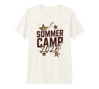 Vintage Summer Camp 2026 Direttore Squadra Staff Avventura Maglietta Premium
