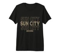 Vintage Sun City Arizona Maglietta Premium