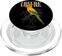 Vintage Sun Conure Bird Watching Arte Natura Amore Uccelli PopSockets PopGrip per MagSafe