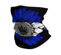 Vintage Sunflower El Salvadoran Flag Salvadorean Durevole Cerchietto per Capelli Multiuso Sciarpa A Mezza Faccia Ghetta per Donna Motocicletta Escursionismo