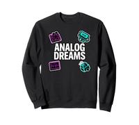 Vintage Synth Audio Engineer Analog Dreams Felpa