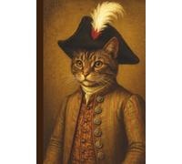 Vintage Tabby Cat Gift Notebook Journal: Vintage Tabby Cat Portrait for Cat Lovers, Journaling, Office, School, Note Taking, Ruled Notebook, 120 Pages, 6 × 9 Inches