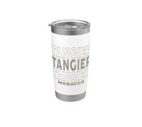 Vintage Tangeri Marocco Bicchiere termico in acciaio inox doppia parete