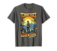 Vintage Tennessee, Adventure Awaits. Tennessee Outdoors Maglietta