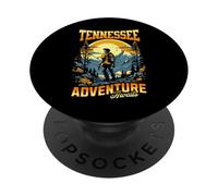 Vintage Tennessee, Adventure Awaits. Tennessee outdoors PopSockets PopGrip Adesivo