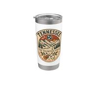 Vintage Tennessee Bicchiere termico in acciaio inox doppia parete