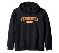 Vintage Tennessee Mom Bold Retro Varsity Lettering Felpa con Cappuccio