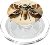 Vintage Testa di Morte Hawkmoth Entomologia Scientifica Arte PopSockets PopGrip per MagSafe