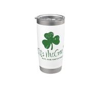 Vintage Tette McGee's Irish Pub St. patrick's Day Shenanigans Bicchiere termico in acciaio inox doppia parete