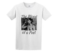 Vintage *The Blood of A Poet Jean Cocteau Reprint Mens Short Sleeve White XL