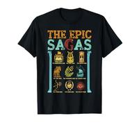 Vintage The Epic Saga Itaca Odysseus Musical Wisdom Thunder Maglietta