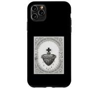 Vintage The Sacred Heath Of Jesus Christ T-Shirt Catholic Custodia per iPhone 11 Pro Max