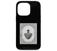 Vintage The Sacred Heath Of Jesus Christ T-Shirt Catholic Custodia per iPhone 13 Pro