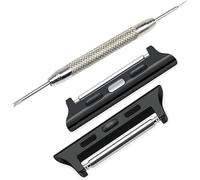 Vintage Time Watches | Kit di connettori adattatore per orologio da 22 mm per Apple Smart Watch 38/40/42/44 mm | + strumento e perni, 40/42mm, Acciaio inossidabile