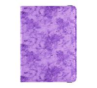 Vintage Tinta Unita Grano Viola In Pelle Passaporto Porta Carta Della Copertura Combo per il Viaggio Portafoglio Combo Documenti Organizer Holder Accessori per le donne Leggero