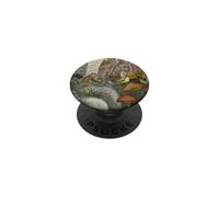 Vintage Toad and Frog Aesthetic PopSockets PopGrip Adesivo
