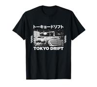 Vintage Tokyo Street Race Car Cool Giapponese Retro Style Maglietta