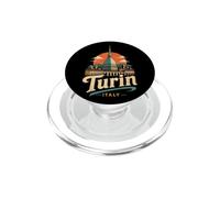 Vintage Torino Italia Viaggio Souvenir Landmark Gift PopSockets PopGrip per MagSafe