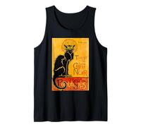 Vintage Tour du Chat Noir Gatto Nero per Halloween Canotta
