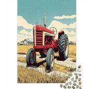 Vintage Trattore, Fields And Farm1000 Pezzi Impossibili Per Adulti, Giochi, Regali, Sfide Per BambiniStile medievale70x50cm/1000pcs