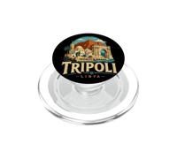 Vintage Tripoli Libia Viaggio Souvenir Regalo PopSockets PopGrip per MagSafe