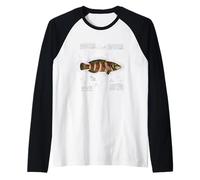 Vintage Tropical Aquarium Fish for Fishing Mom Aesthetic Maglia con Maniche Raglan