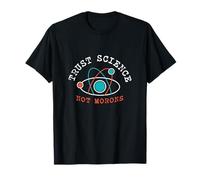 Vintage Trust Science Not Morons Funny Science Lovers Regali Maglietta