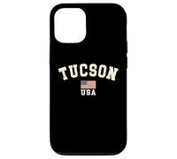 Vintage Tucson USA Bandiera Americana Arizona Cool Souvenir Retro Custodia per iPhone 12/12 Pro