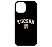 Vintage Tucson USA Bandiera Americana Arizona Cool Souvenir Retro Custodia per iPhone 12 mini