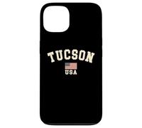 Vintage Tucson USA Bandiera Americana Arizona Cool Souvenir Retro Custodia per iPhone 13