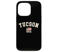 Vintage Tucson USA Bandiera Americana Arizona Cool Souvenir Retro Custodia per iPhone 13 Pro
