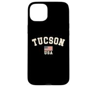 Vintage Tucson USA Bandiera Americana Arizona Cool Souvenir Retro Custodia per iPhone 15 Plus