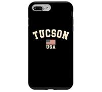 Vintage Tucson USA Bandiera Americana Arizona Cool Souvenir Retro Custodia per iPhone 7 Plus/8 Plus