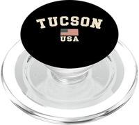 Vintage Tucson USA Bandiera Americana Arizona Cool Souvenir Retro PopSockets PopGrip per MagSafe