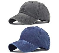 Vintage Unisex Top Cappelli per Donne e Uomini - Berretti da Baseball e Cappelli da Papà per l'Uso Quotidiano, Taglia unica