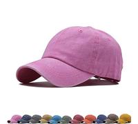 Vintage Unisex Top Cappelli per le Donne Cappelli da baseball per gli Uomini Papà Cappelli da baseball Cappelli per Quotidiano, viola., Taglia unica