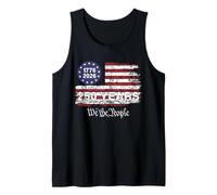 Vintage USA 1776 2026 American 250 Years We The People Canotta