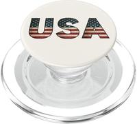 Vintage USA US Flag Patriotic 4th of July America PopSockets PopGrip per MagSafe