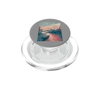 Vintage Venezia Viaggi Poster Design PopSockets PopGrip per MagSafe