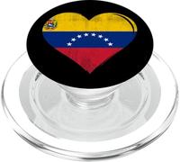 Vintage Venezuela Bandiera Cuore Per Venezuelano PopSockets PopGrip per MagSafe