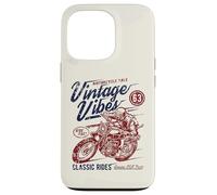 Vintage Vibes Classic Rides Retro Moto Race Design Custodia per iPhone 13 Pro