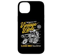 Vintage Vibes Classic Rides Retro Moto Race Design Custodia per iPhone 14 Plus