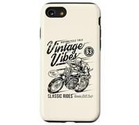 Vintage Vibes Classic Rides Retro Moto Race Design Custodia per iPhone SE (2020) / 7 / 8