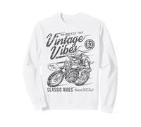 Vintage Vibes Classic Rides Retro Moto Race Design Felpa